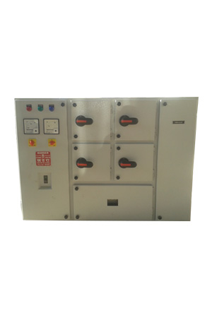 Bulging floor distribution panel